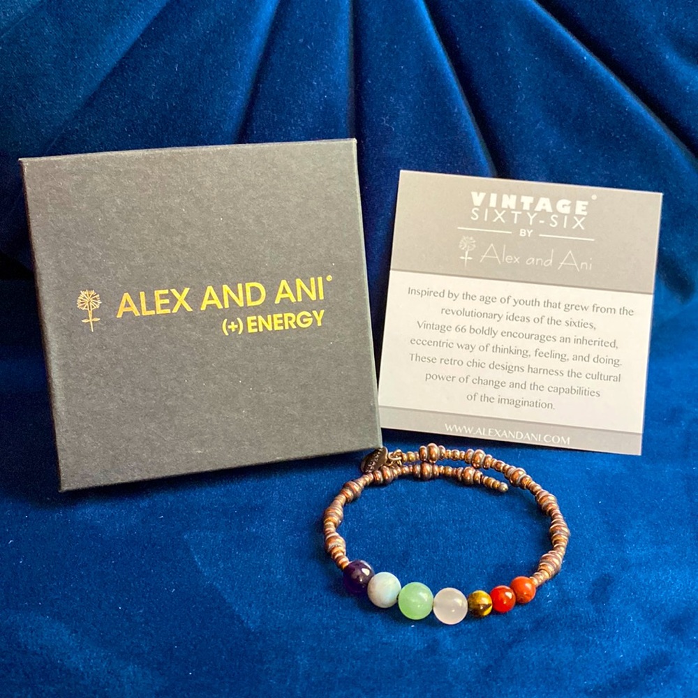 Alex and Ani Vintage Sixty-Six Bracelet